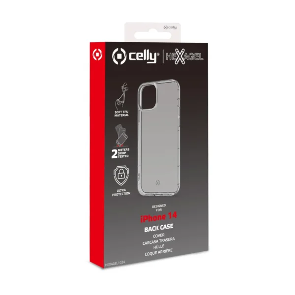 Celly HEXAGEL1024 - Cover Apple iPhone 14 - immagine 3