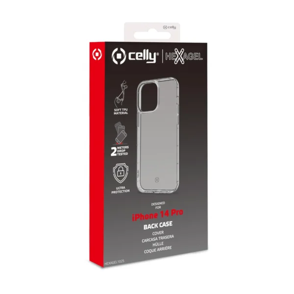 Celly HEXAGEL1025 - Cover Apple iPhone 14 Pro - immagine 3