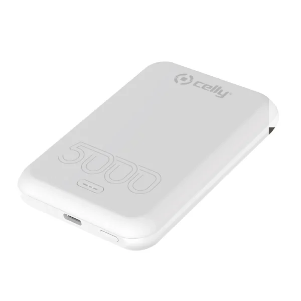 immagine powerbank celly MAGPB5000EVO bianco