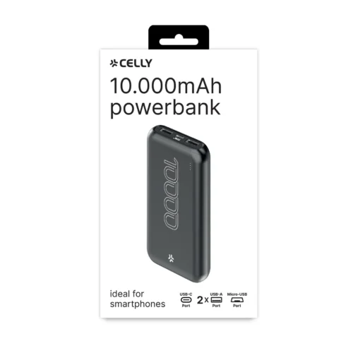 Celly PBE10000 – 10W Powerbank 10000 mAh