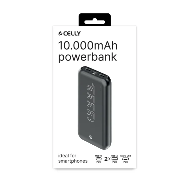Celly PBE10000 - 10W Powerbank 10000 mAh - immagine 2