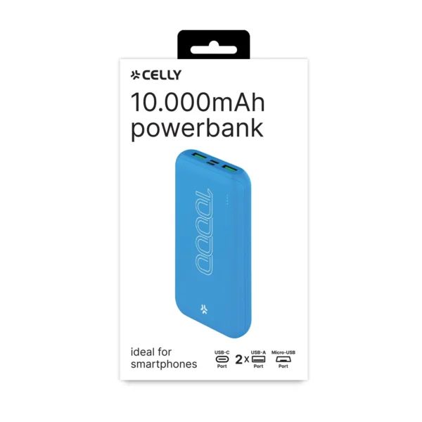 Celly PBE10000 - 10W Powerbank 10000 mAh - immagine 4