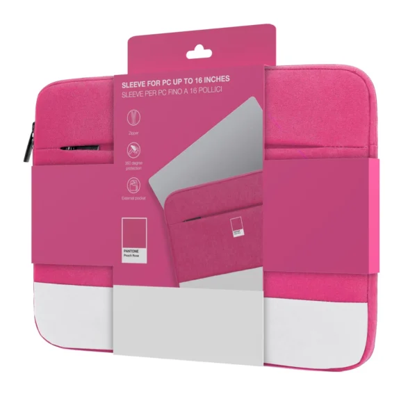 immagine borsa per pc/laptop PANTONE PT-BPC001P1 rosa