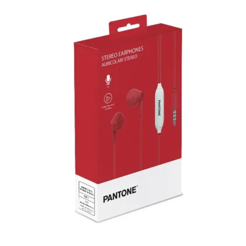 PANTONE PT-WDE001R1 – Stereo Wired Earphone