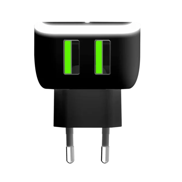 Celly TC2USBLED - 12W 2 USB-A Charger with Night Light - immagine 2