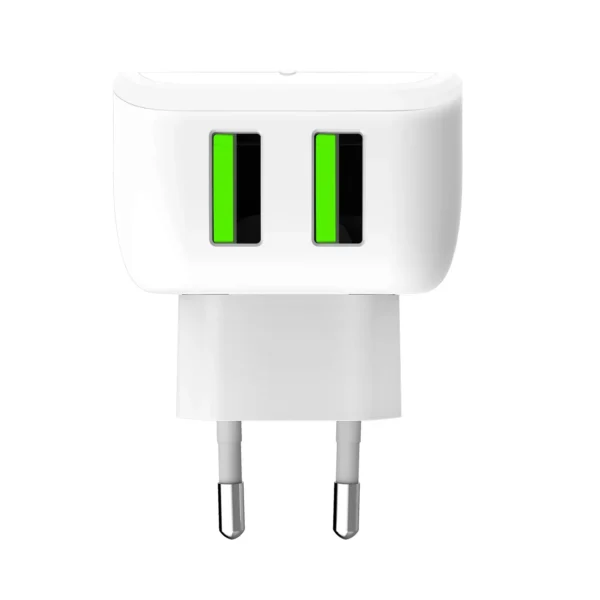 Celly TC2USBLED - 12W 2 USB-A Charger with Night Light - immagine 6