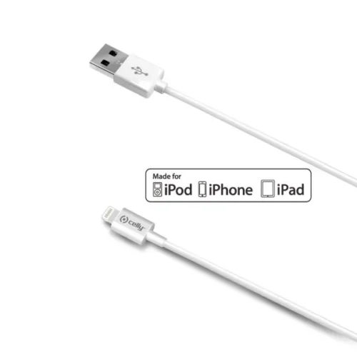 Celly USBIP52M – 12W USB-A to Lightning Cable