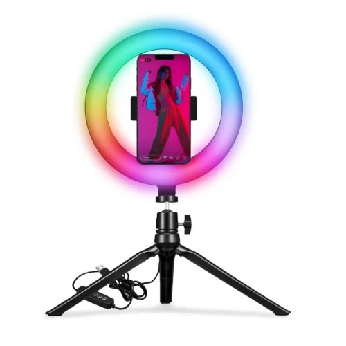 Celly PYTRIPOD – Portable Tripod + Flash Light RGB